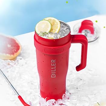 新品未使用2個セット コールマン栓抜き＆ストロー付きタンブラー赤黒 新品】Coleman 保冷ステンレスタンブラー 2個セット 栓抜き